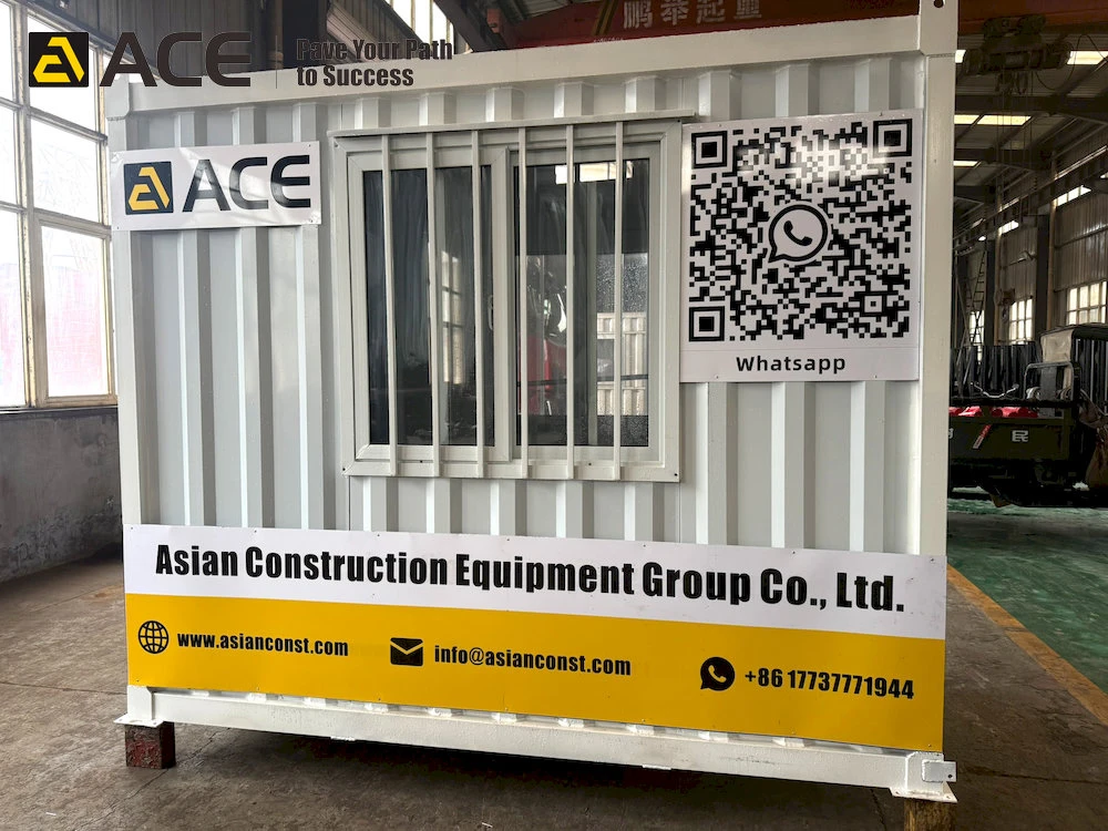 HZS50 concrete batching plants departed for Algeria.