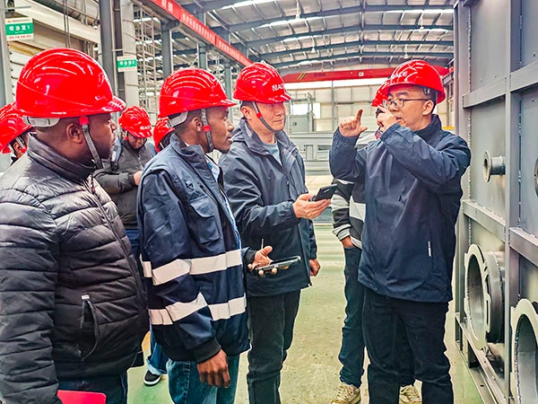 非洲客户来访亚建科技