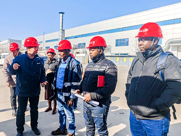 非洲津巴布韦伙伴来访亚建科技集团