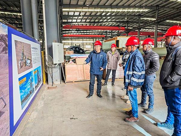 非洲客户到访亚建科技有限公司