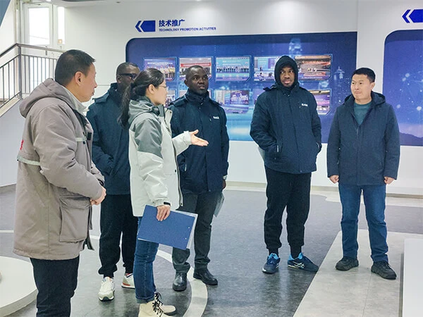 喀麦隆客户来访亚建科技