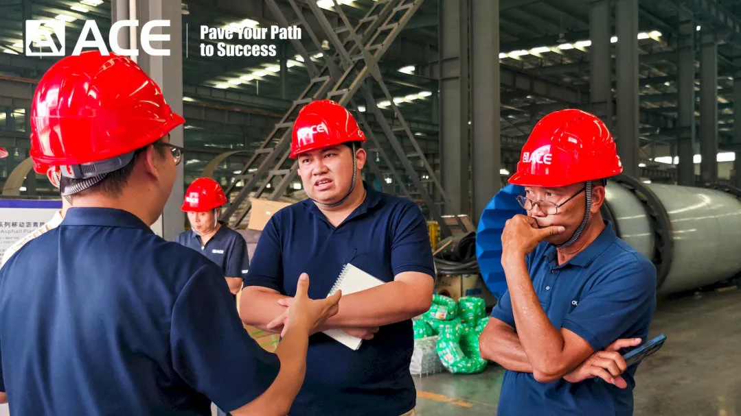 Clients from Laos Visits ACE Group's Xuchang Factory.