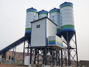高铁建设用振动混凝土搅拌站