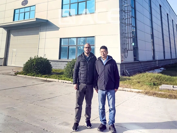 非洲客户来访亚建科技集团