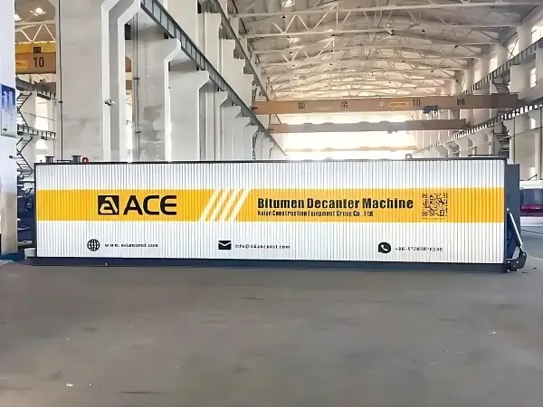 亚建科技智能沥青脱桶设备发往阿联酋，助力中东基建升级