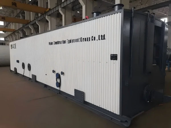 发往阿联酋的沥青脱桶设备