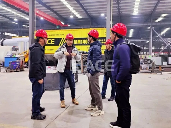 中亚客户到访亚建科技，时间短收获大